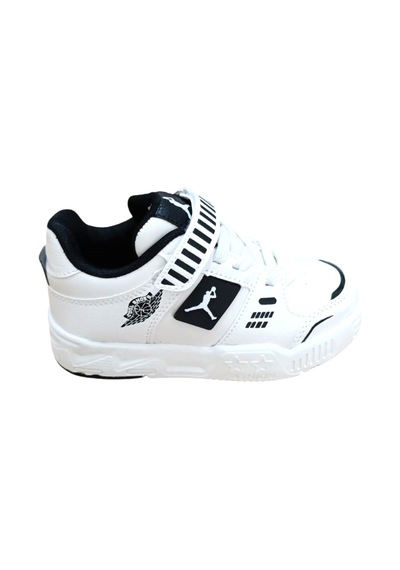 Cool King Patik Çocuk Sneaker Ayakkabı Beyaz Kırmızı