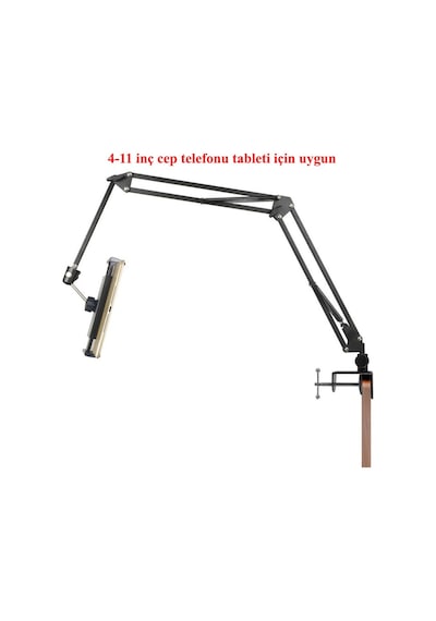 Dailytech 360 Derece Uzun Kol Tablet Telefon Tutucu Stand Stant