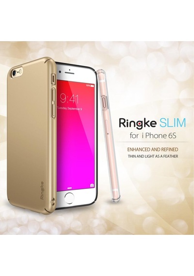 Ringke Slim Apple Uyumlu iPhone 6s/ 6 İle Kılıf Rose Gold