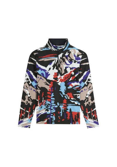 Spyder Spyder Podium 1/2 Zip Erkek Mor İçlik Üst 5338 Mor