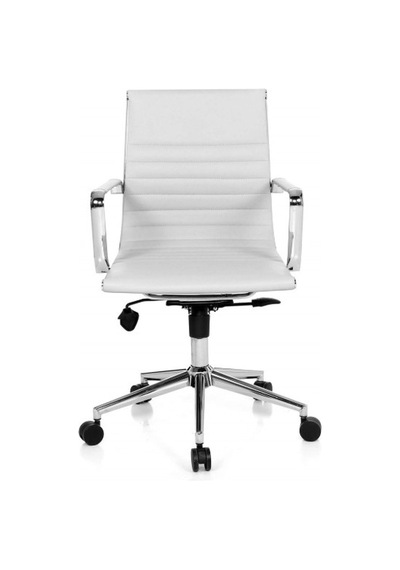 Aykanoffice Aykan Ofis Riva Beyaz Çalışma Koltuğu