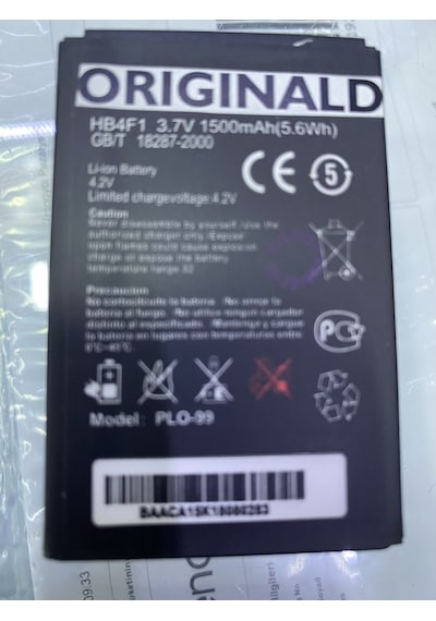 1500mAh HB4F1 için E5 E5-0315 E5-0318 E560 E585 E586 E5830 E5830S
