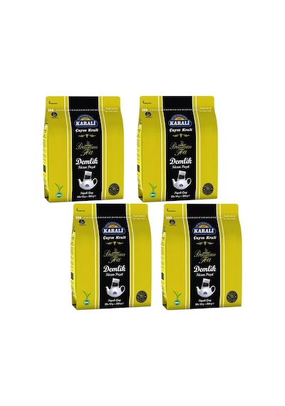 Karali Premium Demlik Poşet Siyah Çay 4 x 300 G