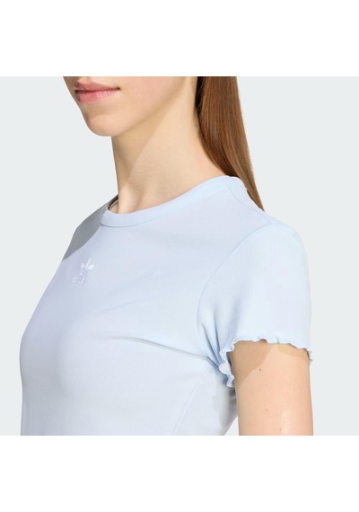 Adidas Essentials Scalloped Edge Baby Kadın Tişört C-adıke1108b30a00 Mavi