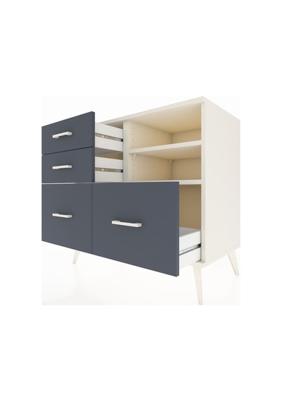 Hyperion Şifonyer 2 Raflı 4 Çekmeceli 88x44x80 Aytaşı-aytaşı/antrasit Aytaşı/antrasit Hyperion Şifonyer 2 Raflı 4 Çekmeceli 88x44x80 Aytaşı-aytaşı/antrasit Aytaşı/antrasit