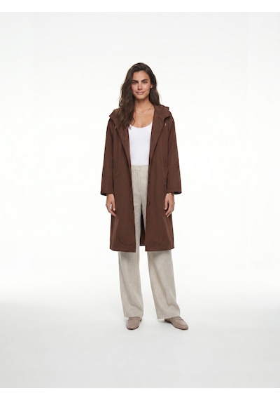 Onloox Kadın Acı Kahve Acı Kahve Polyester Kumaş Kapüşonlu Orta Boy Astarlı Cep Detaylı Mevsimlik Trençkot Acı Kahverengi Onloox Kadın Acı Kahve Acı Kahve Polyester Kumaş Kapüşonlu Orta Boy Astarlı Cep Detaylı Mevsimlik Trençkot Acı Kahverengi