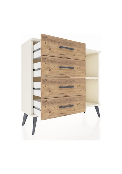 Arges Şifonyer Tek Raflı 4 Çekmeceli 88x30x80 Aytaşı-aytaşı/çam Aytaşı/çam Arges Şifonyer Tek Raflı 4 Çekmeceli 88x30x80 Aytaşı-aytaşı/çam Aytaşı/çam