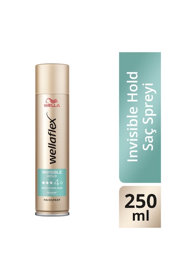 Wellaflex Invisible Hold Görünmez Tutuş Sağlayan Saç Spreyi Extra Strong Hold 250 ML