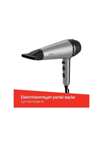 Hairstar Ion Difüzörlü Saç Kurutma Makinesi 2300w Gri - Ar5119