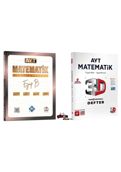 Eyüp B. Ayt Matematik Ve 3d Ayt Matematik Video Defter Seti