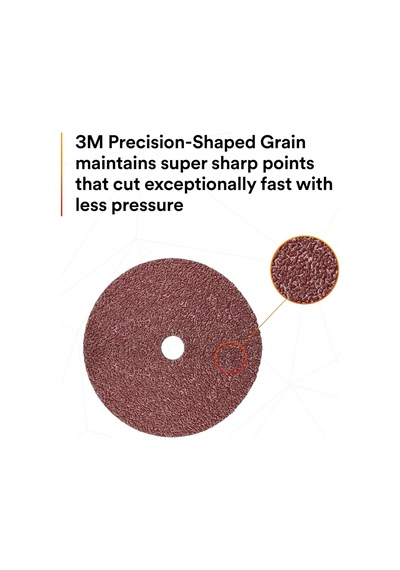 3m Cubitron Iı Fiber Disk 982c - 36+ Grit Metal Taşlama Diski - Seramik Hassas Şekilli Tahıl - Açılı