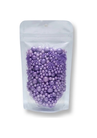 Draje Boncuk 2-4-8mm Mor 80gr