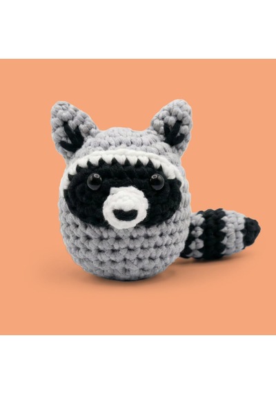 Raccon Tığ Kiti Yeni Başlayanlar İçin Videolu Peluş Amigurumi Örgü Oyuncak Seti Diğer