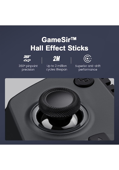 Gamesir X5s Wireless Mobile Game Controller Nintendo Switch 2,Apple Uyumlu iOS, Android
