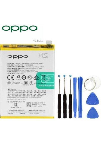 Oppo F15 Pil Batarya BLP765 + Tamir Seti