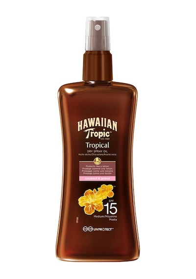 Hawaiian Tropic Protection Parrot Kuru Yağ Sprey Spf 15 200 Ml 2'li Paket
