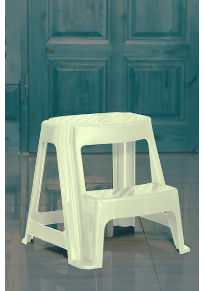Basamaklı Tabure ( Beyaz)