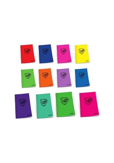 Çınar College Plastik Kapak A5 40Yp Kareli Defter