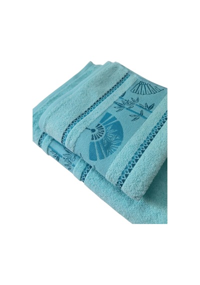 Sensu Bambu Banyo Havlu Seti - 50x90cm 90x150cm Mavi