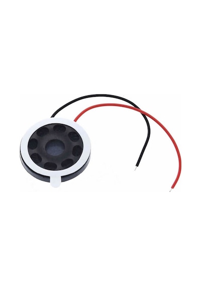 Hoparlör 1w 8ohm 20mm Yuvarlak 10cm Kablolu Mini 2cm Speaker Ses Müzik Amfi Ürün Müze Otomobil