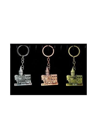 Metal Galata Kulesi Anahtarlık 30027692
