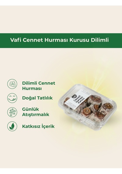 Cennet Hurması Kurusu Dilimli 100 Gr-8336