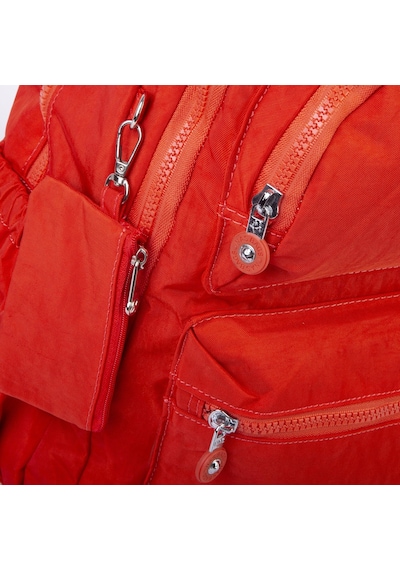 Nas Bag Unisex Zararlı Kimyasal İçermeyen Waterproof Sırt Çantası Turuncu