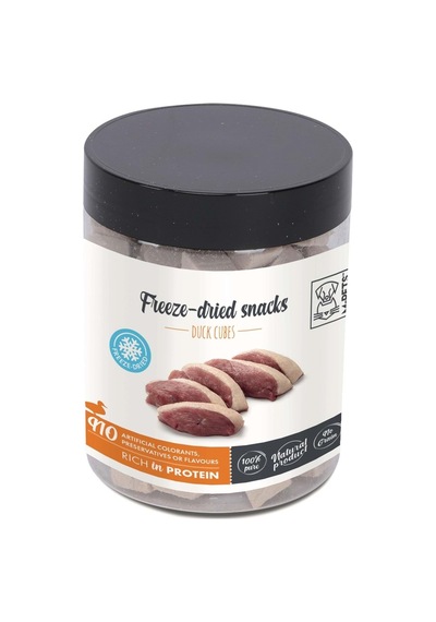 M-pets Freeze Dried Kurutulmuş %100 Ördek Küpleri Köpek Ödülü 30g