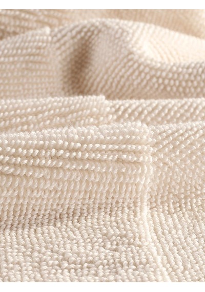 Cotton %100 Banyo Havlusu 50x90 Cm Krem
