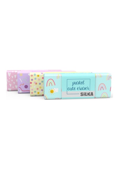 Silka Pastel Cute Silgi Orta Boy Art-1021 1 Adet