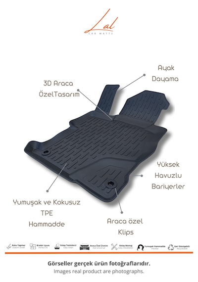 Honda Civic Fb7 3d Havuzlu Paspas 2012-2015