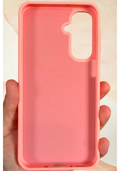 Samsung Galaxy A26 Yıldız Tozu Premium Pembe Silikon Kılıf
