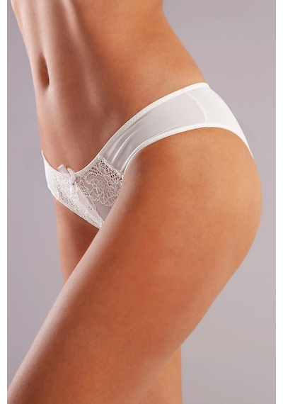 Golshan Gala A Plus Beyaz Dantelli Mini Slip Külot Beyaz