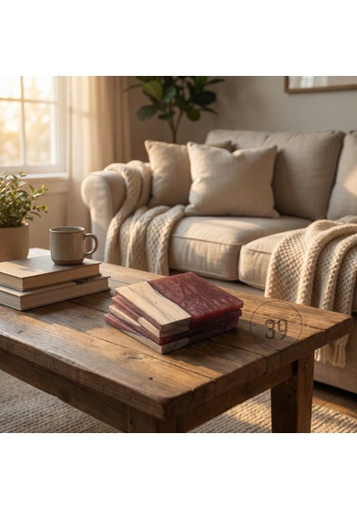 Ceviz & Kahverengi Bakır Epoksi Bardak Altlığı Seti 6 Lı, El Yapımı Ceviz Ahşap, 12x12 Cm, Modern & Şık Tasarım Koyu Kahverengi Ceviz & Kahverengi Bakır Epoksi Bardak Altlığı Seti 6 Lı, El Yapımı Ceviz Ahşap, 12x12 Cm, Modern & Şık Tasarım Koyu Kahverengi