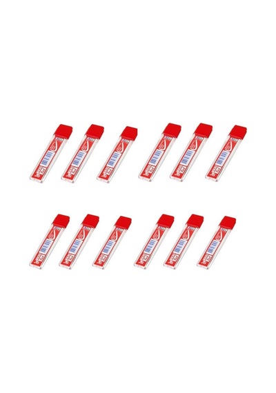 Mikro Min 0.7 Uç 12 Adet Kırmızı