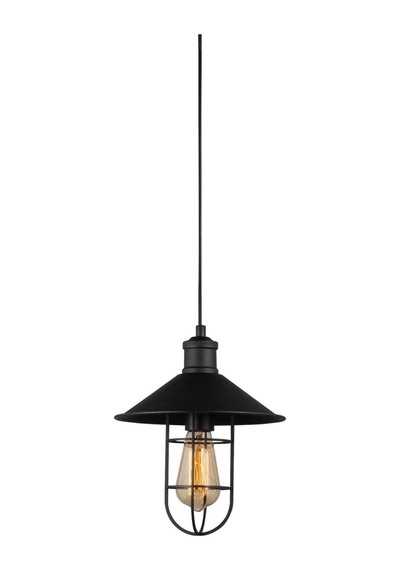 Rys Retro Metal Kafesli Tekli Sarkıt Avize Çap.23 Cm