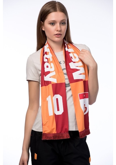 Galatasaray Unisex Sarı/Kırmızı Metin Oktay Atkı
