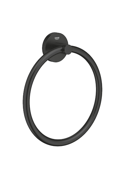 Grohe Essentials Halka Havluluk Mat Siyah - 1024612430 Siyah