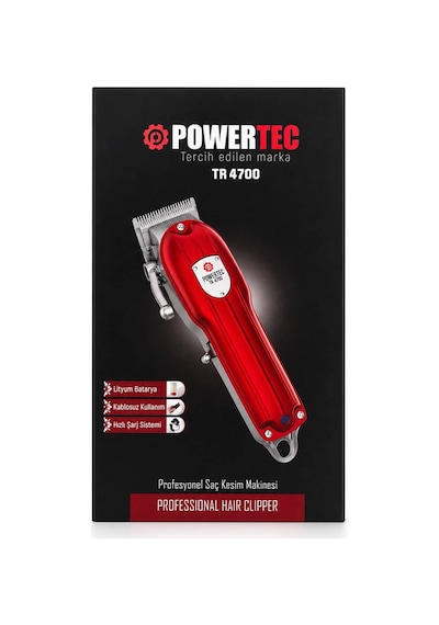Powertec TR-4700 Saç Sakal Tıraş Makinesi