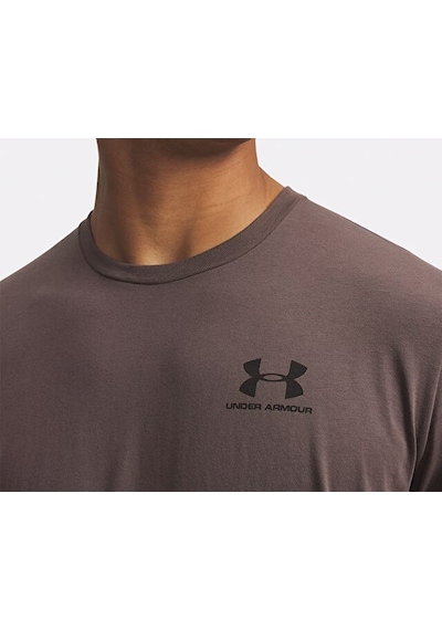 Under Armour Ua M Sportstyle Lc Ss Erkek Günlük Tişört 1326799-200 Erkek Günlük Tişört Kahverengi