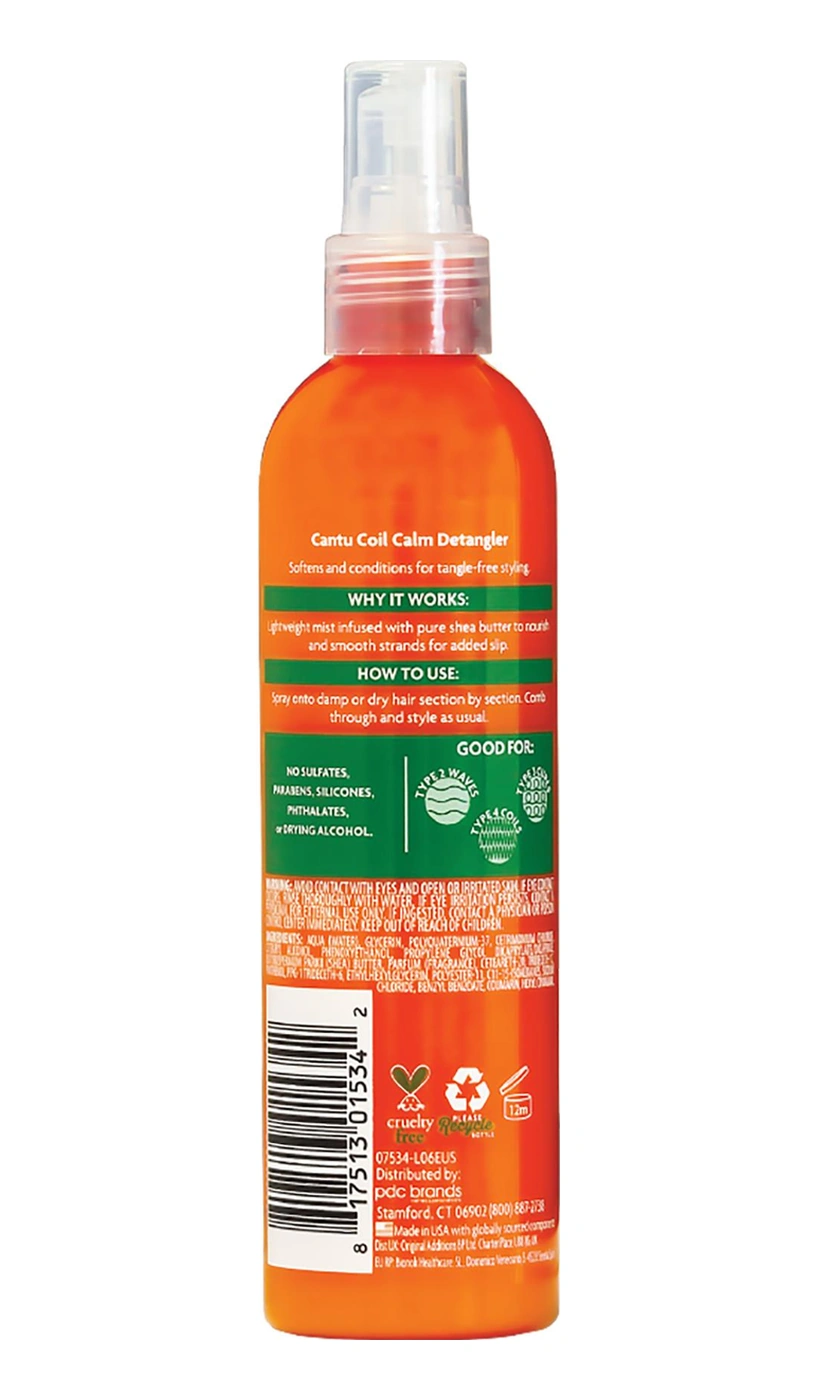 Cantu Shea Butter Coil Calm Dolaşıklık Açıcı Saç Spreyi 237ml
