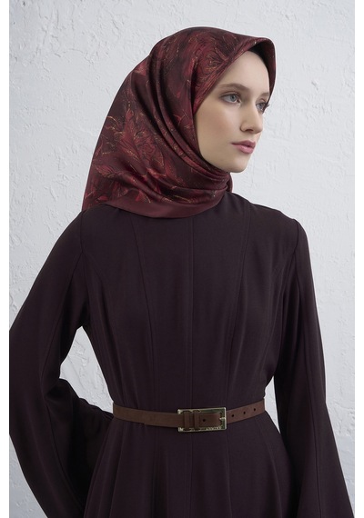 Armine Sura İpek Eşarp -2025/2026 -9409 Antrasit
