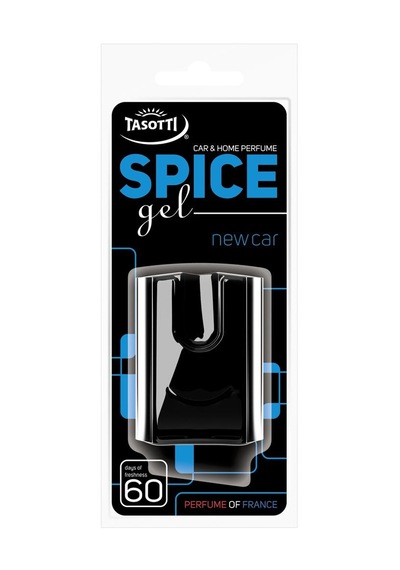 Tasotti Spice Gel (New Car) Sıfır Oto Esanslı Kalorifer Geçme Koku 8ml.