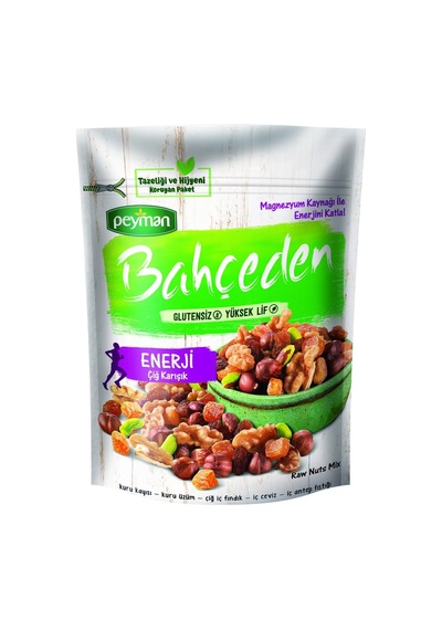 Bahçeden Çiğ Karışık Kuruyemiş 140 G Klasik - Glutensiz Ve Yüksek Lifli 3'li Ekonomik Paket - 3 Tarı