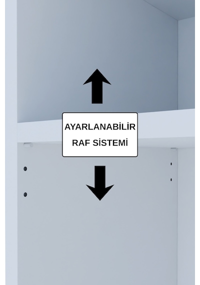Çok Amaçlı Banyo & Çamaşır Odası Dolabı, Ayarlanabilir Raflı, Kapaklı Modern Banyo Dolabı Antrasit