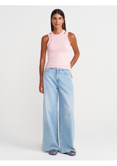 Dilvin 31853 Çift Görünümlü Top-toz Pembe Toz Pembe