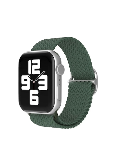 Watch 20mm Uyumlu Star Kordon - Koyu Yeşil