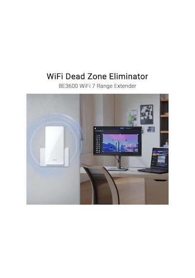 Asus Rp-be58 Wifi7 Be3600 Dual-band Menzil Genişletici