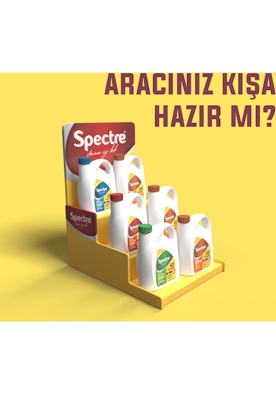Spectre G12 Kırmızı Süper -40 Antifriz 3 Litre Spectre G12 Kırmızı Süper -40 Antifriz 3 Litre