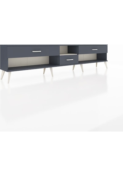 Arges Tv Ünitesi Tek Raflı 3 Çekmeceli 220x30x51 Antrasit-aytaşı/antrasit Aytası/antrasıt - Antrasıt Arges Tv Ünitesi Tek Raflı 3 Çekmeceli 220x30x51 Antrasit-aytaşı/antrasit Aytası/antrasıt - Antrasıt